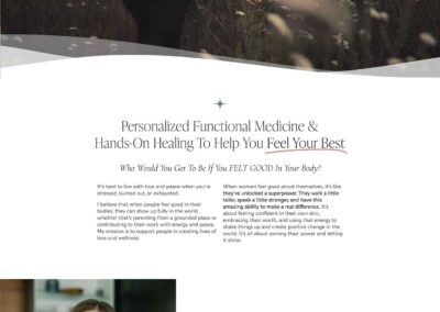 Women’s Wellness Website Design